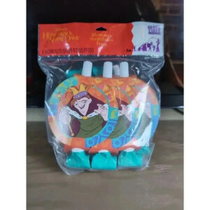 Disney's Hunchback of Notre Dame Vintage 1996 Blowouts / Party Favors (8 Count)